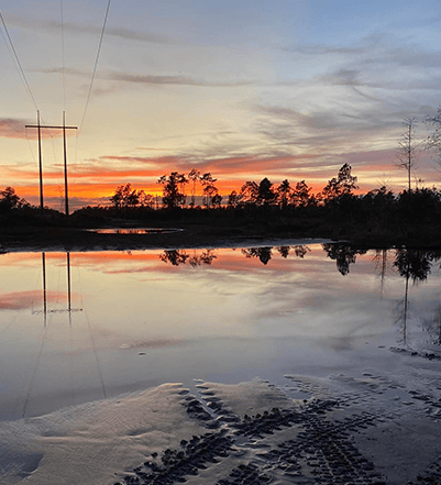 Sunset at Suburban Estates Holopaw