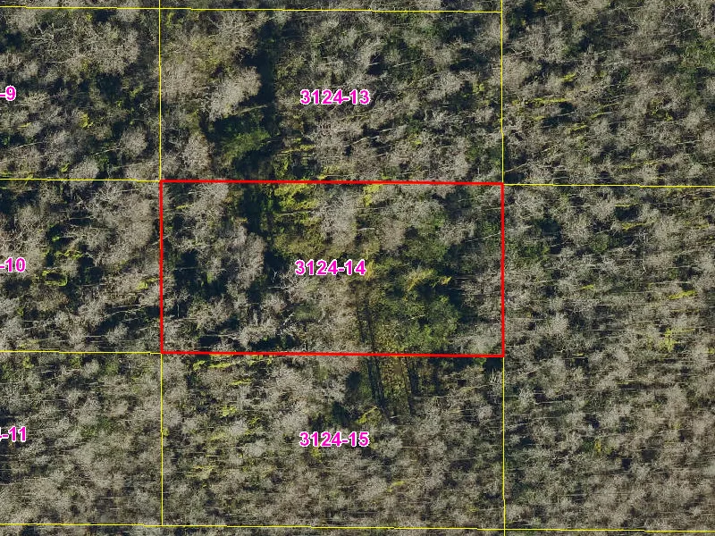 Property appraiser map showing parcel 08-27-32-0000-3124-0140 in Suburban Estates, Holopaw
